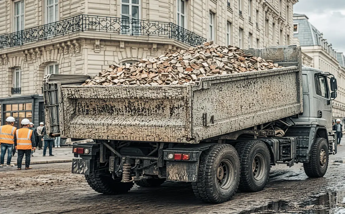 Evacuation gravats chantier Paris - Menage Parfait
