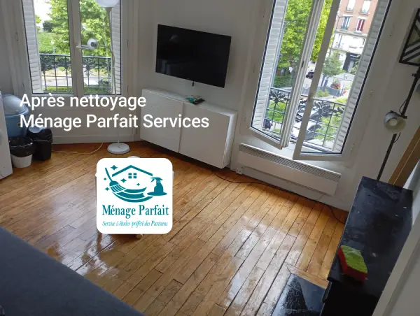 Après grand nettoyage séjour Bois-Colombes