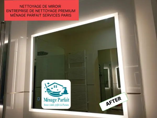 Nettoyage miroir salle de bain et douche Île-de-France
